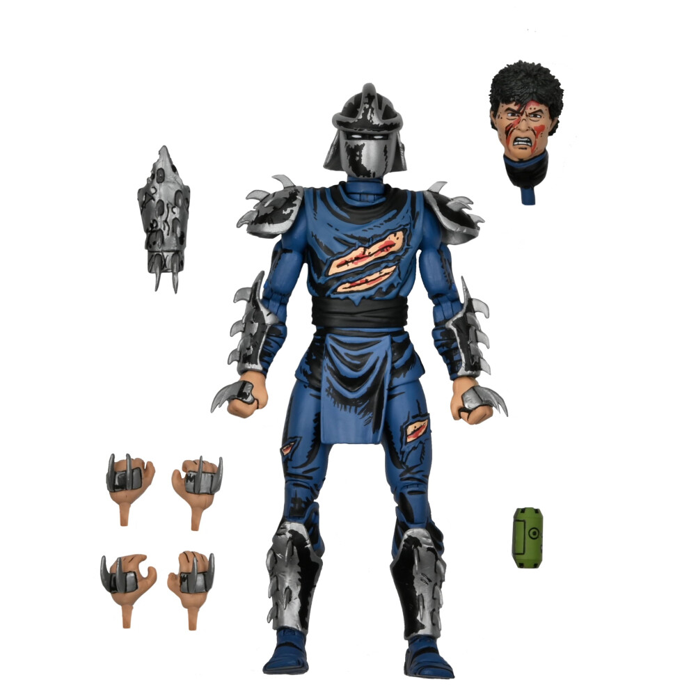 Neca Tmnt Mirage Battle Dam Shredder 7" Scale Action Figure