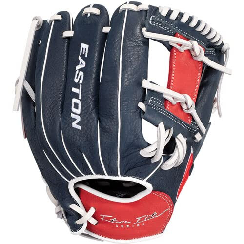 Easton | FUTURE ELITE Baseballhandschuh | 11"""" | Ich-Web | Linkswurf | Marine/Rot 2