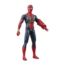 Avengers Marvel Titan Hero Series Iron Spider 12""""-Scale Super Hero Action Figure with Titan Hero Power Fx Port