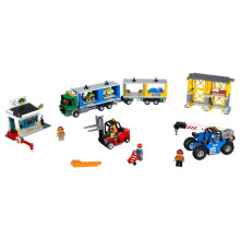 LEGO City Frachtterminal 60169 Bausatz (740 Teile)