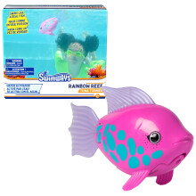 SwimWays Rainbow Reef Fiskeleget?j B?rn Sv?mmetilbeh?r og vandleget?j L?r at sv?mme poolleget?j til b?rn fra 5 ?r og opefter Batterier inkluderet