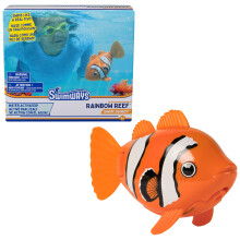 SwimWays Rainbow Reef Fiskeleget?j B?rn Sv?mmetilbeh?r og vandleget?j L?r at sv?mme poolleget?j til b?rn fra 5 ?r og opefter Batterier inkluderet