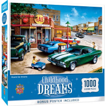 MasterPieces 1000 stukjes puzzel - Muscle Car Dreams volwassen 1000 stukjes auto puzzel leuk voor familie en jeugd matte afwerking 19,25"" x 26,75""""