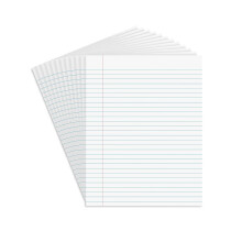 Staples 154120 Notitieblokken 8,5-Inch X 11-Inch Wit 50 Vellen/Pad 12 Pads/Pk