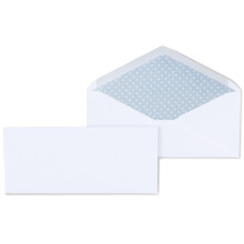 Staples 200519 Gummed Beveiligings-tint #10 Envelop 4-1/8-Inch X 9-1/2-Inch Wit 500/Bx