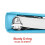Staples Staples 1/2" 3-Ring View Binder, D-Ring Teal (26429-CC) 3