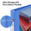 Staples Staples 82695 Zware 1-Inch 3-Ring View Binder Periwinkle (24668) 4