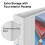 Staples Staples 82663 Zware 4-Inch 3-Ring Kijkmap Wit (24696) 3