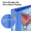 Staples Staples 82665 Zware 3-Inch 3-Ring View Binder Periwinkle (24694) 4