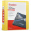 Staples Staples Standaard 1.5 3-Ring View Binder, Geel 1