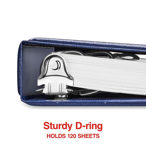 Staples Staples 82615 Standard 1/2-Inch 3-Ring View Binder Blue (26427-Cc) 2