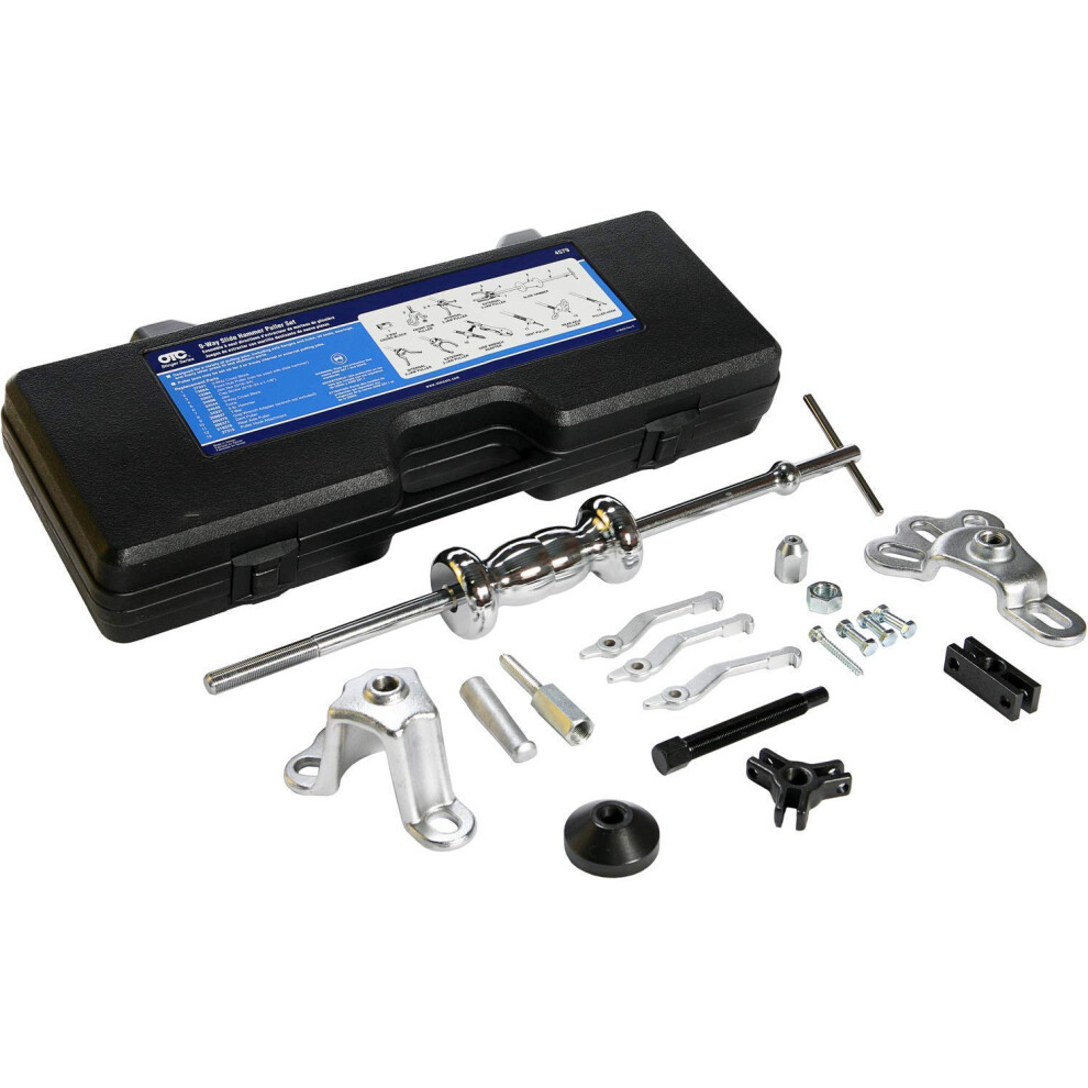 Otc 4579 9-Way Slide Hammer Puller Set Black 731413041396