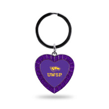 Rico NMKH450601PR Wisconsin - Porte-cls coeur en strass color Stevens Point - Violet