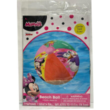 Disney Minnie Mouse Ballon de plage 17,5 pouces multicolore