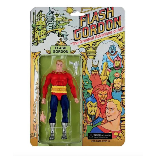 NECA NECA Flash Gordon klassische Actionfigur im 7-Zoll-Maßstab