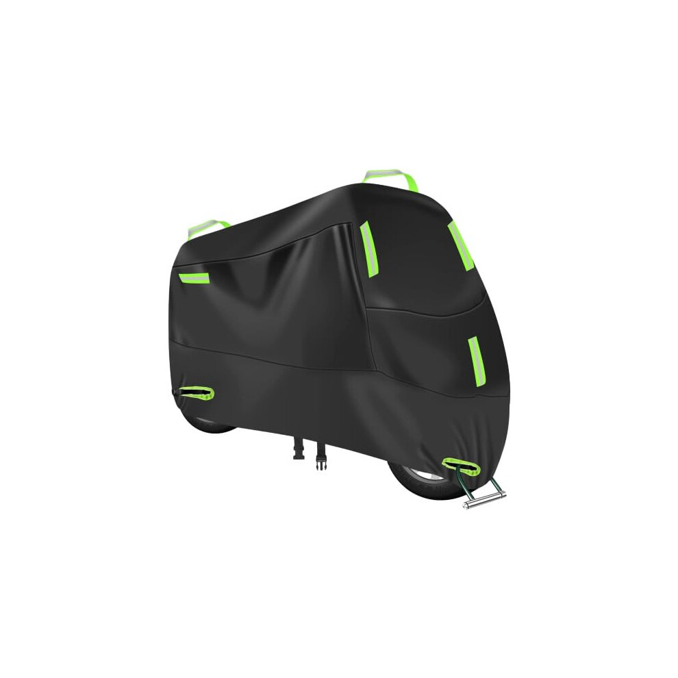 Motorbike Cover Indoor Outdoor Use Waterproof Dustproof UV Protection Fits 211-220 Centimeters Length XXL-image-OPC-PMCP9MF-NEW