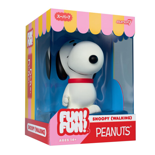 Super7-Peanuts-Spaß! Spaß! Wave 02 – Snoopy (laufende) Actionfigur 2