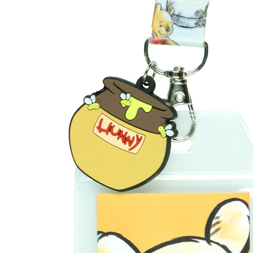 Disney Disney Winnie L'Ourson Lanière ID avec Charm en Caoutchouc de 2" 2