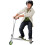 Razor Razor PowerWing DLX Caster Scooter  Silber/Blau 2