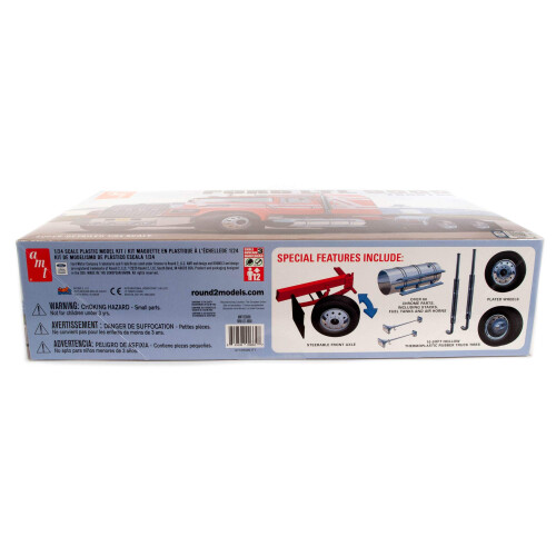 AMT Skill 3 Model Kit Ford LTL 9000 Semi Tractor 1/24 Scale Model by AMT 2