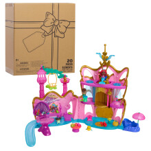Just Play Disney Junior Ariel Deluxe Atlantica Palace jtkkszlet s 4 hvelykes figurk Fnyek s hangok 20 darabos gyerekjtkok 3 ves kortl