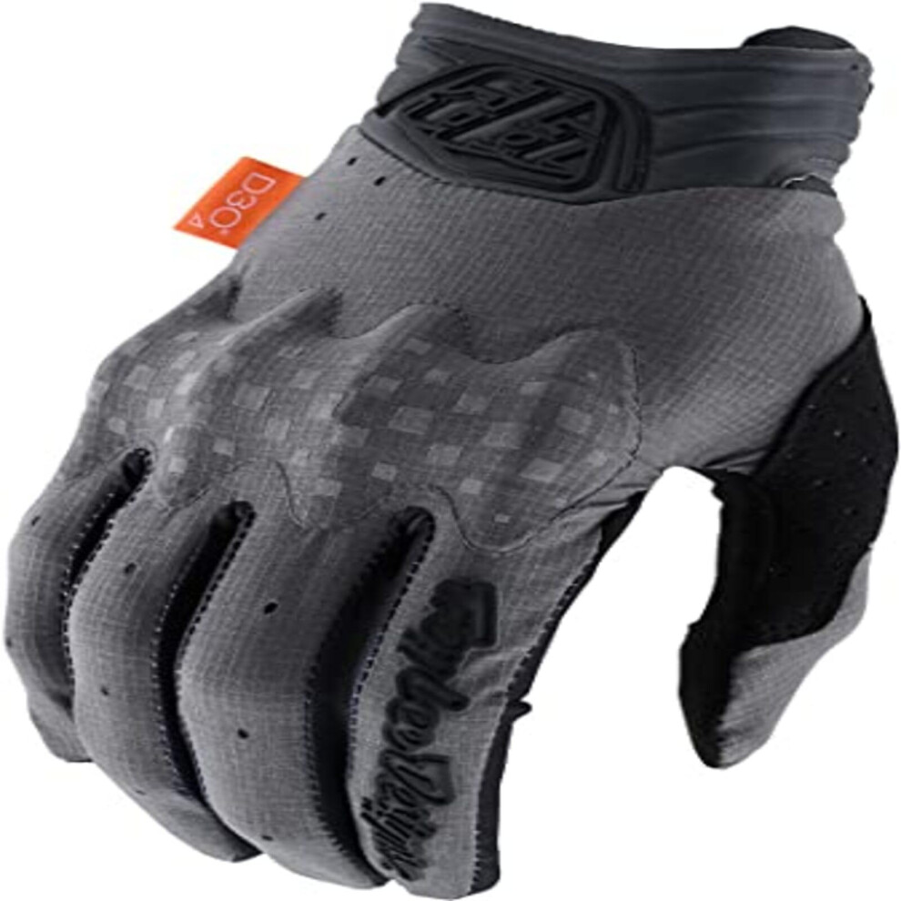Troy Lee Designs Motocross Motorcycle Dirt Bike Racing Mountain Bicycle Riding Gloves Gambit Glove (Charcoal Small) 887202288050
