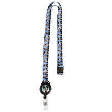 Disney Mickey Mouse Lanyard pour badges d'identification - Mickey Mouse Lanyard ID Badge Holder avec bobine de badge rtractable