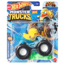 Hot Wheels Monster Truck Novit? per il 2024 Scala 1:64 (Duck N' Roll HWMT Ritorno alle origini 1/7)