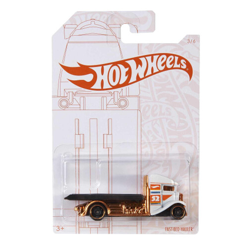Hot Wheels Hot Wheels 2020 Pearl e Chrome 3/6 - Fast Bed Hauler (Bianco)
