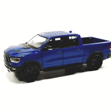 KiNSMART 2019 Dodge Ram 1500 Pickup, Mastab 1:46 O, 5 Zoll, Druckguss-Metallmodell, Spielzeug-LKW, Blau
