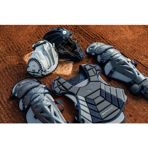Mizuno Mizuno Samurai Fastpitch Softball Dam Benskydd 16"""" Gr/Rd 1