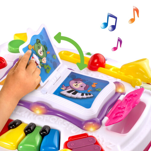 LeapFrog LeapFrog Learn and Groove Musical Table (Frusration Free Packaging) Pink 2