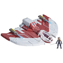 STAR WARS Mission Flotta T-6 Jedi Shuttle 2,5 hvelykes Ahsoka akcifigura kszlet jtkokat szllt 4 ves fiknak s lnyoknak