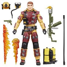 GI Joe Classified Series #154 Blowtorch Action Figure da collezione da 6 pollici con 10 accessori