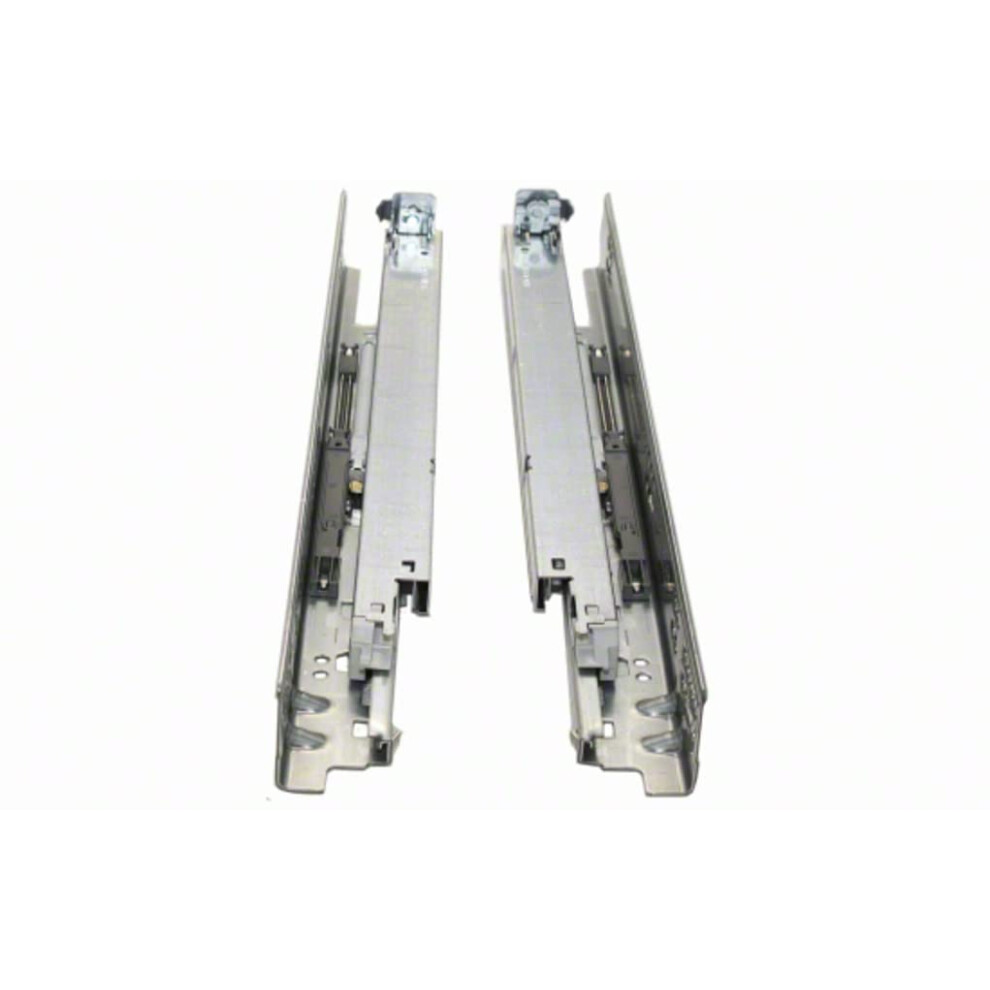 Blum 563H3810b Tandem Plus Blumotion 15"""" Drawer Runner Pair For Face Frame Silver 9002617861754