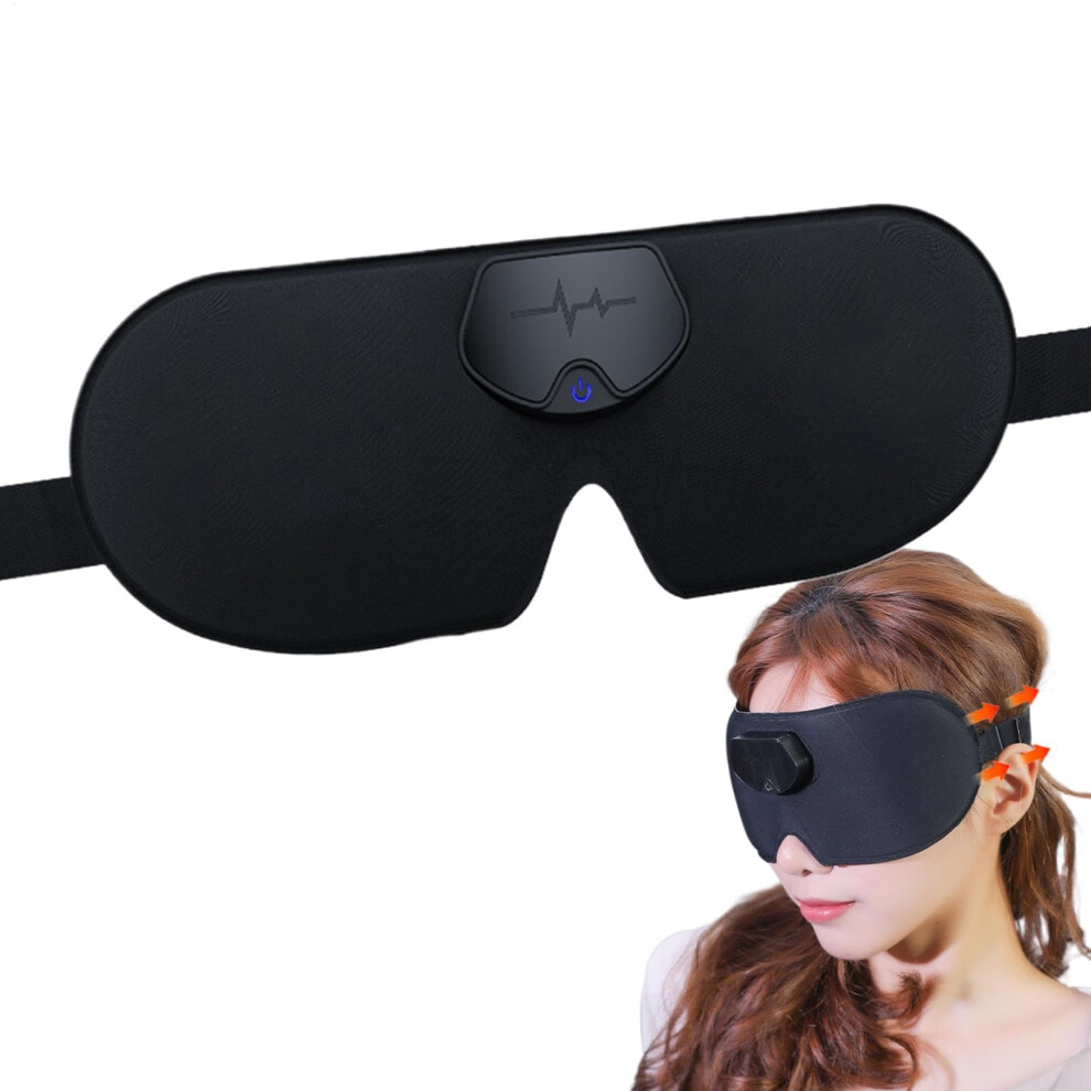 Sleep Head Massager Electric Sleep Masque, Eye Massager, Vibration Head Massage for Pressure Relief