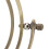 Sanduhr aus Metall, schlicht, modern, genaue 13