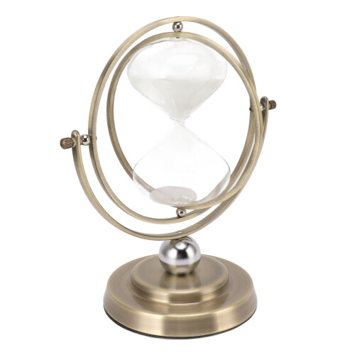 Sanduhr aus Metall, schlicht, modern, genaue 2
