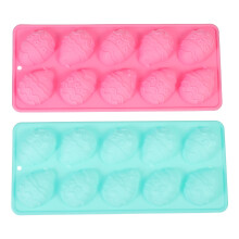 2Stk Silikon Ei Kuchenform Eiswürfelform Schokoladenform