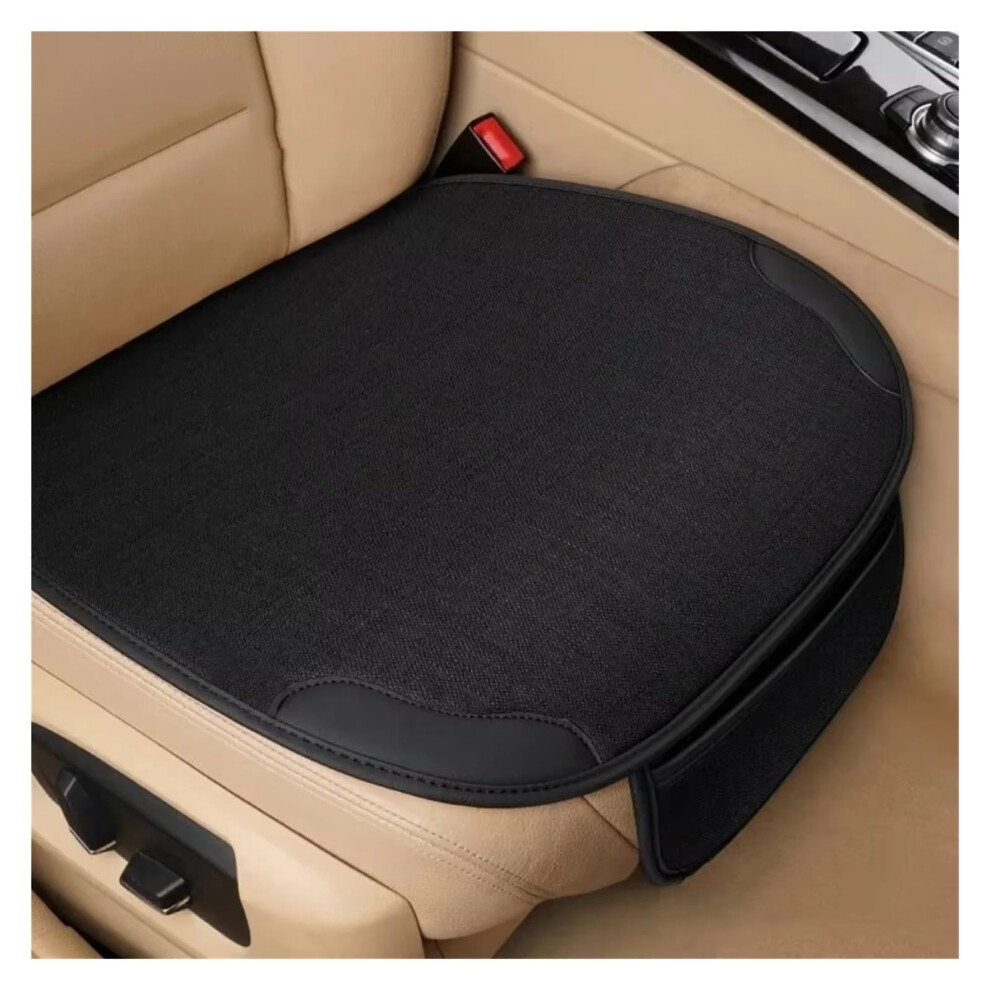 Car Seat Covers Breathable Flax Seat Cover Universal Front Seats Protector Cushion All Season 9016109568052