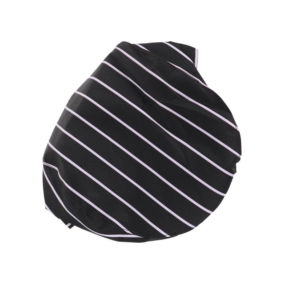 Black Cotton Chef Hat Unisex Kitchen Cooking Cap For Restaurant 3021722902899