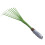 Worgeous Garden Weeding Rake Iron 2pcs Multi For And Leaf Removal 10
