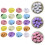 200 Unidades Mini De Páscoa Coloridos Espuma Para 4