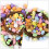 200 Unidades Mini De Páscoa Coloridos Espuma Para 11