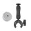 Outdoor Satellite Dish Mounting Clamp With 1/4-Inch Thread Interfaces And Rust-Resistant Construction 1