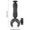 Outdoor Satellite Dish Mounting Clamp With 1/4-Inch Thread Interfaces And Rust-Resistant Construction 5