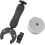 Outdoor Satellite Dish Mounting Clamp With 1/4-Inch Thread Interfaces And Rust-Resistant Construction 2