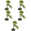 5 Unidades Enfeite De Árvore De Artificial Bonsai Vaso 9