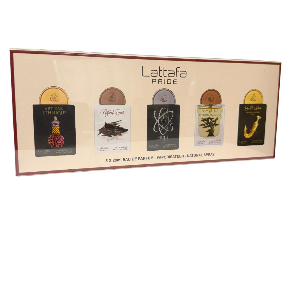Lattafa Pride 5 Piece Gift Set: Eau De Parfum 20Ml - Artisan Ethniqu Eau De Parfum 20Ml - Image 11