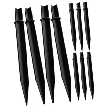 Ground Stake Spike Replacement 10 Pcs For Solar Lights Plastic Ground Stakes Easy Install Outdoor Garden Fence